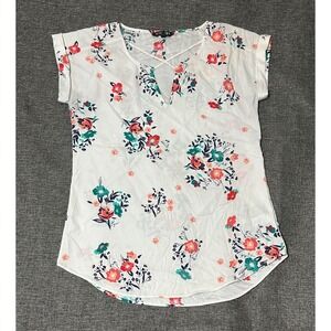 Express Women's S Pullover Floral Blouse